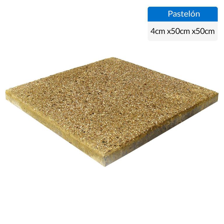 Pastelón 50 x 50 x 4 cm Grano Fulget