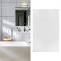 KARSON - Cerámica 25x40 cm Blanca Olas Blanco 1.5 m2