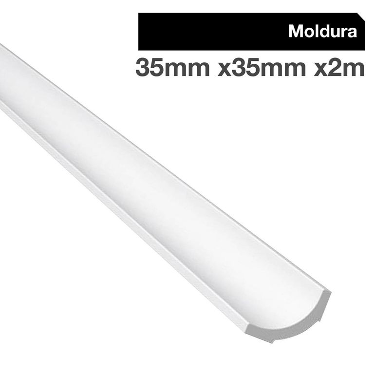 Moldura Polisetireno extruido 35z35z2