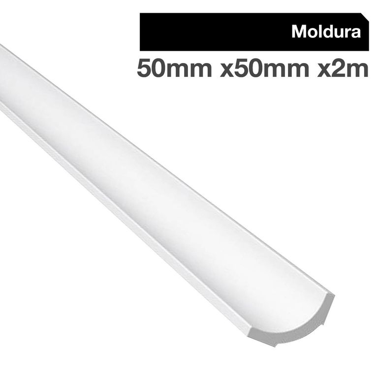 Moldura Poliestireno extruido 50z50x2