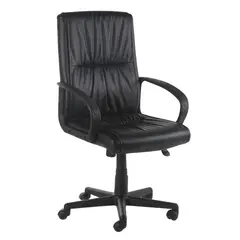 JUST HOME COLLECTION - Silla Escritorio Ejecutiva Ventura Negro