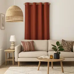 JUST HOME COLLECTION - Cortina Tela Black Out 140x220 cm Texturada