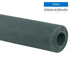 VECTOR - 1.25 x 5 m Malla mosquitera verde oscuro