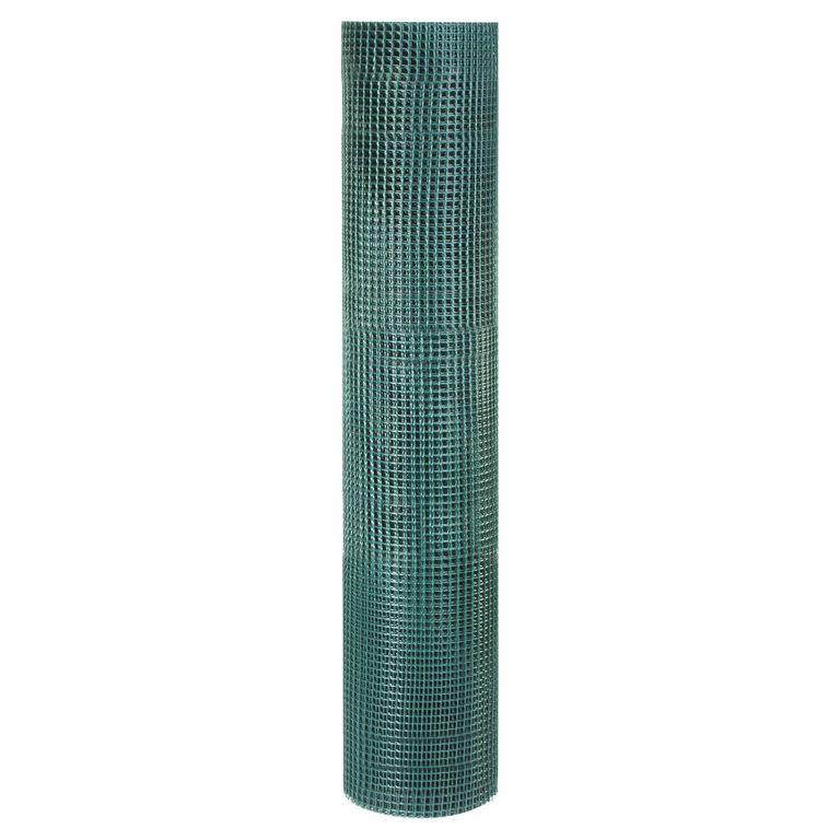 Malla jardín 10x10mm Verde 1x10m