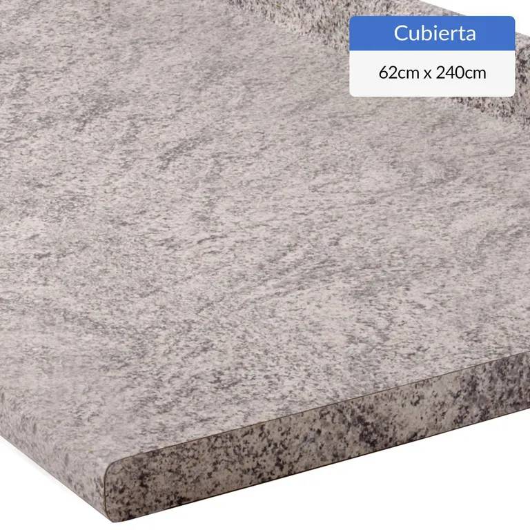 Cubierta para Mesón de Cocina 240x62 cm de Melamina Kombi