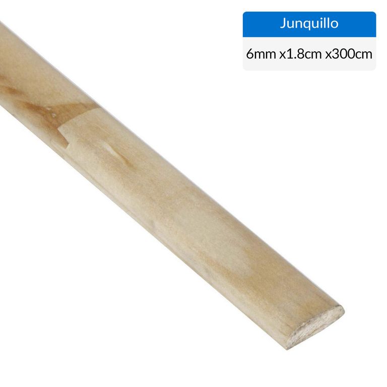Junquillo Pino Finger Natural 6 mm 1.8x300 cm
