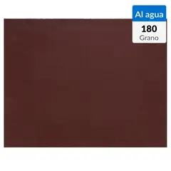 ISESA - Lija Al Agua Grano 180 para y 23x28 cm