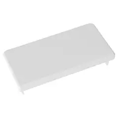 GRANTT - Set de Tapas Final para Molduras PVC 20 x 10 mm