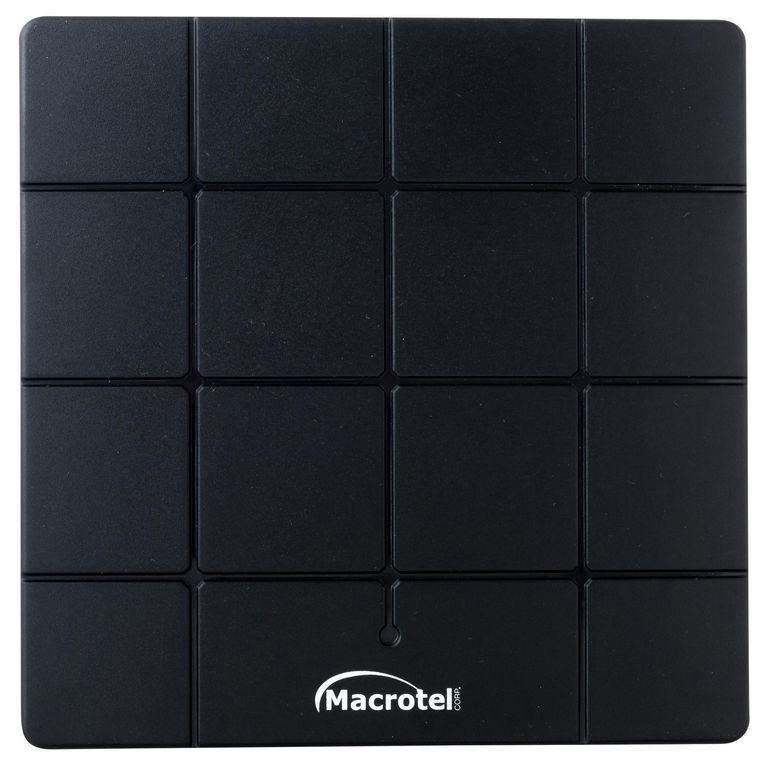ANTENA TV DIGITAL FLAT PANEL Negro