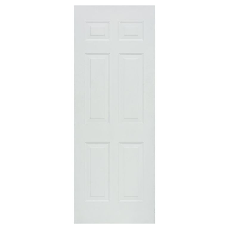 Puerta Bostonian Acero C/6 Paneles Blanco