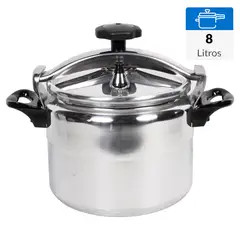 WENS - Olla a Presión 8 Litros Aluminio SERIE 200-A8