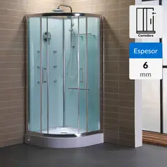 SENSI DACQUA - Cabina de ducha 90x90x223 cm