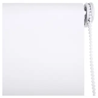 JUST HOME COLLECTION - Cortina Roller Black Out Poliéster Blanco