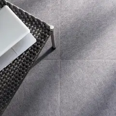HOLZTEK - Gres Porcelánico 60x60 cm Rustico Negro 1.44 m2