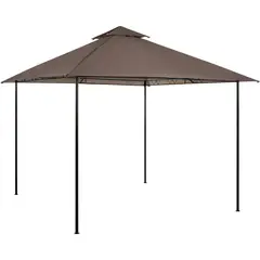 JUST HOME COLLECTION - Toldo Pérgola Taupe Poliéster 295x295x270 cm