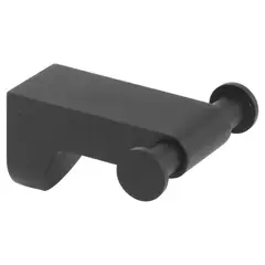 STRETTO - Gancho doble para toallas negro
