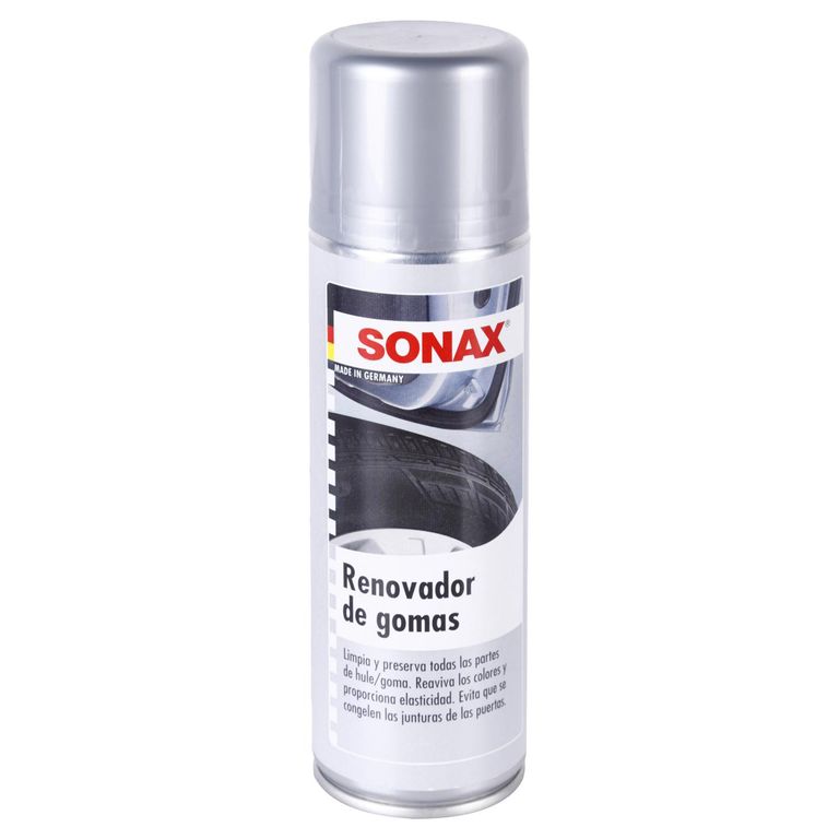 Renovador de Gomas Spray 300 ml para Neumáticos y Tapetes