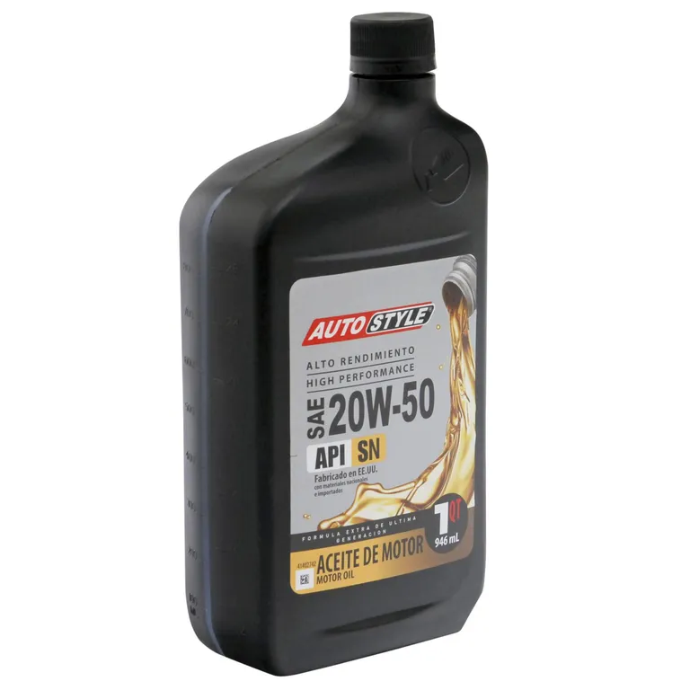 Lubricante 20w-50 Sn 946 ml para Motor Bencinero