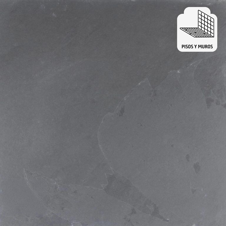 Piedra Natural Pizarra 60x60 cm Negro 1.08 m2
