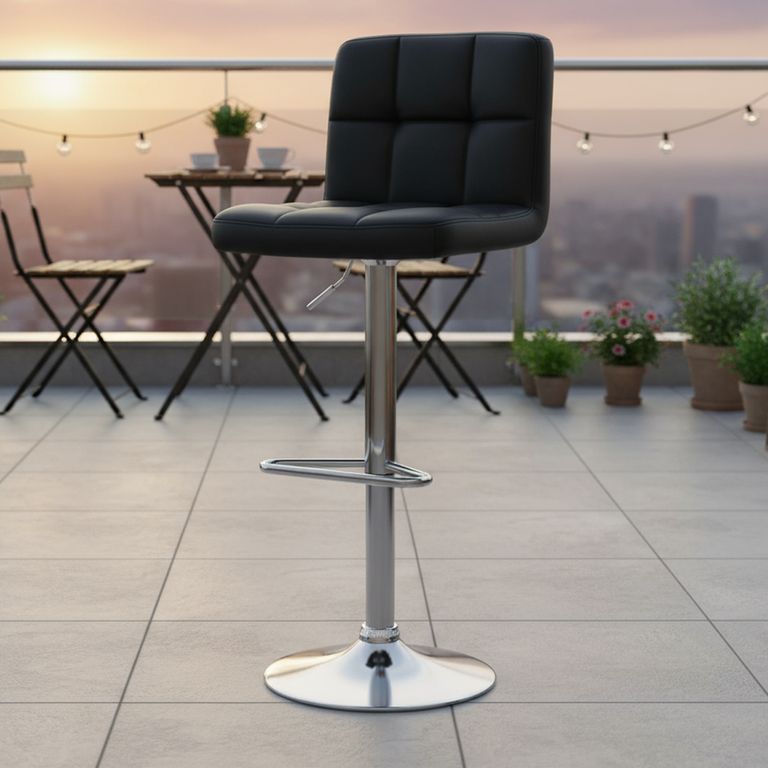 Piso Bar Granada Negro 113x45x48 cm