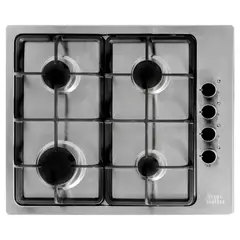 URSUS TROTTER - Encimera Gas 4 Platos Inox UT PRIME G4 FF GL