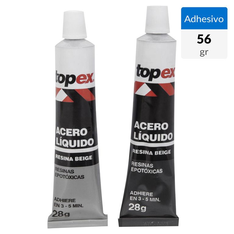 Adhesivo líquido para acero 56 gr