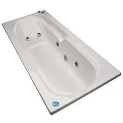 NORGLAS - Tina 180cm x 80cm hidromasaje Mylos 6 jets derecha