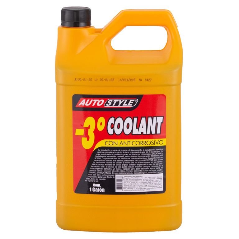 Coolant Anticorrosivo 3.78 litros Protección Radiador 1 Galón