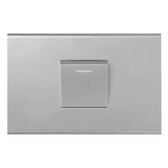 HALUX - Pulsador timbre 10 A gris