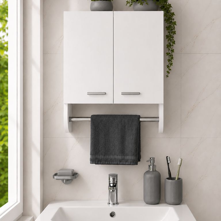 Botiquín para Baño Melamina 45x50x14,5 cm