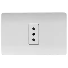 SCHNEIDER ELECTRIC - Tomacorriente simple 10 A Blanco Genesis
