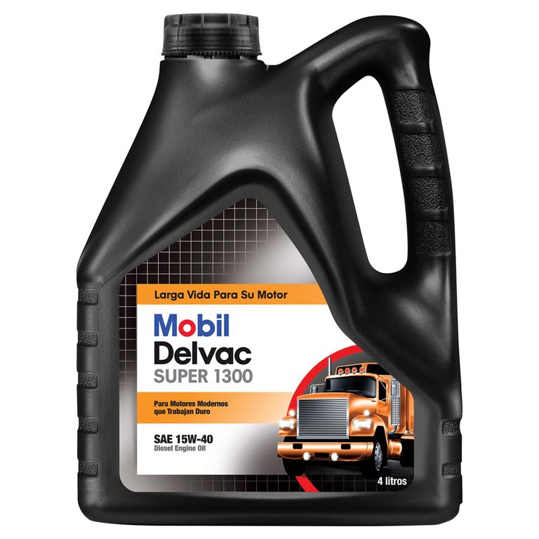 Aceite Motor Delvac Super 1300 15w-40 4 Litros Diésel