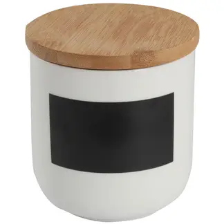 JUST HOME COLLECTION - Especiero Porcelana 620 ml con Pizarra