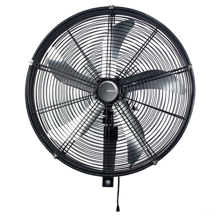 Ventilador 20" Mural Negro