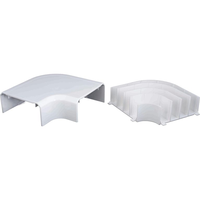 Ángulo plano para canaleta 100x45 mm Dexson