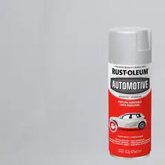 RUST OLEUM - Pintura temporal en spray para auto mate 340 gr plata