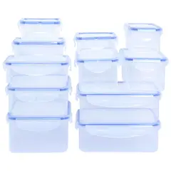 JUST HOME COLLECTION - Set de 11 de Contenedores Alimentos Plástico