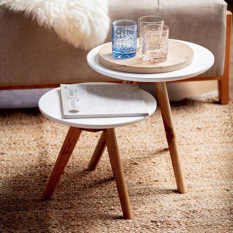 Set de mesas para living 3 unidades
