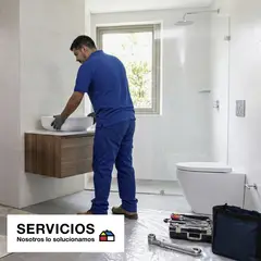 SERVICIOS HOGAR - Servicio de Remodelación de Baño hasta 3 mt2