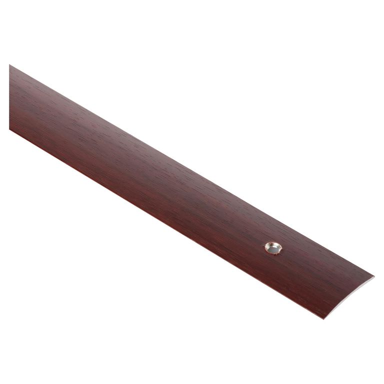 Cubrejunta caoba 1mt tornillo