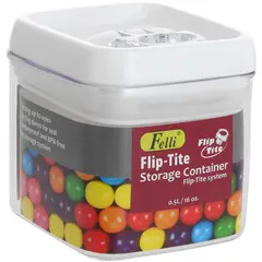 FELLI - Contenedor de alimentos acrílico 500 ml