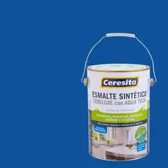 CERESITA - Esmalte Sintético Brillante 1 galón(es) Azul
