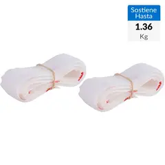 SCOTCH - Sujetador interior 19 mm 45,7 cm blanco