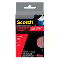 SCOTCH - Sujetadores Extra Fuerte 25.4 mm x 1.2 m Transparente