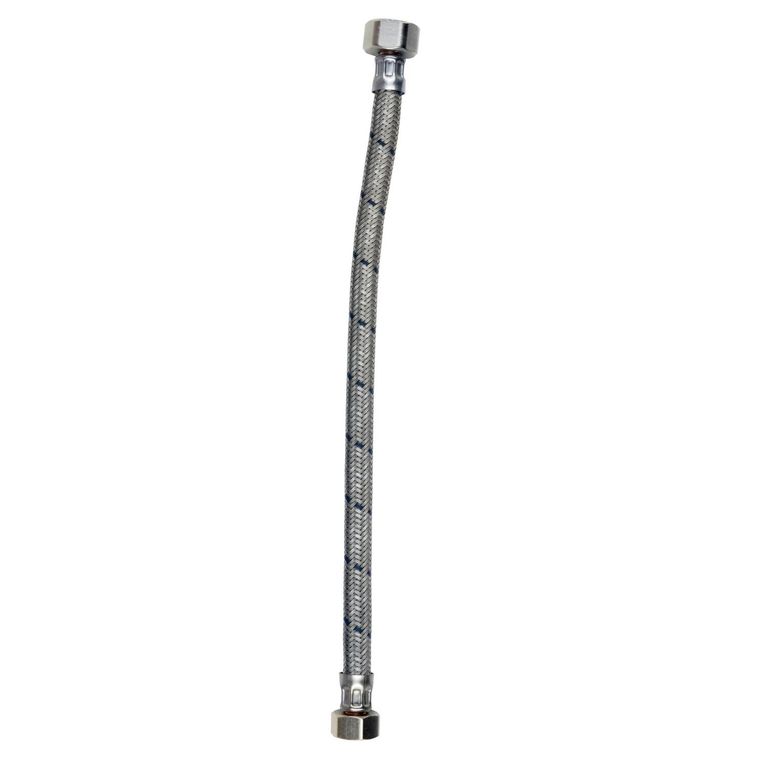 Flexible agua 3/8 HI, 1/2 HI 30 cm