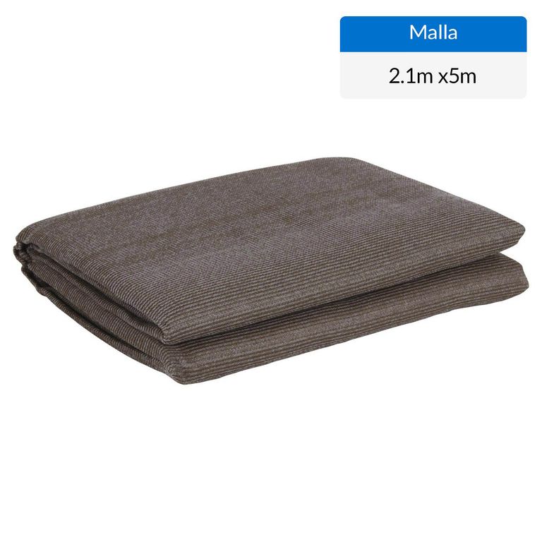 Malla monofilamento 5 x 2.10mt café