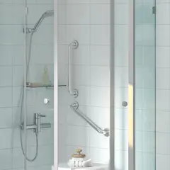 SENSI DACQUA - Barra de seguridad para baño 40 cm cromado