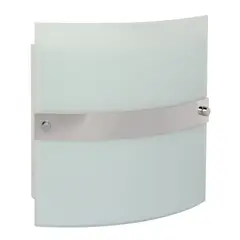 CASA BONITA - Apliqué Vidrio Blanco