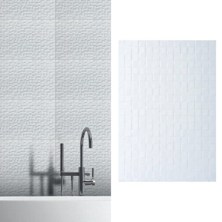 Cerámica 30x45 cm Cuadrados Blanco 1.62 m2