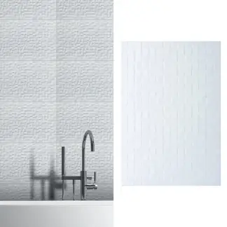 HOLZTEK - Cerámica 30x45 cm Cuadrados Blanco 1.62 m2